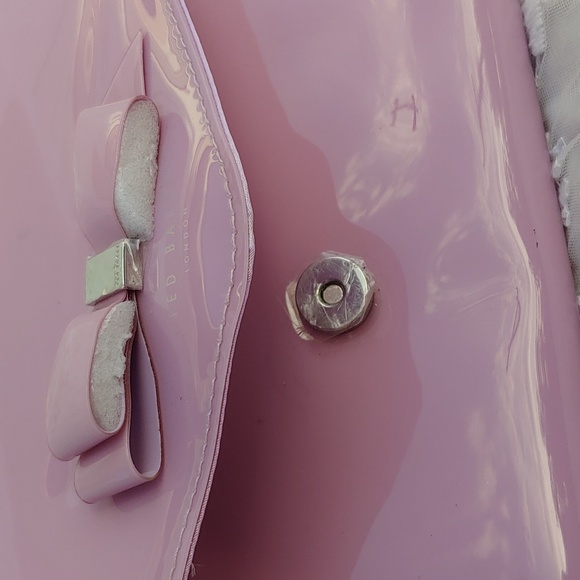 🐰Ted Baker Cersei Lilac Envelope Clutch,NWT - Picture 11 of 14